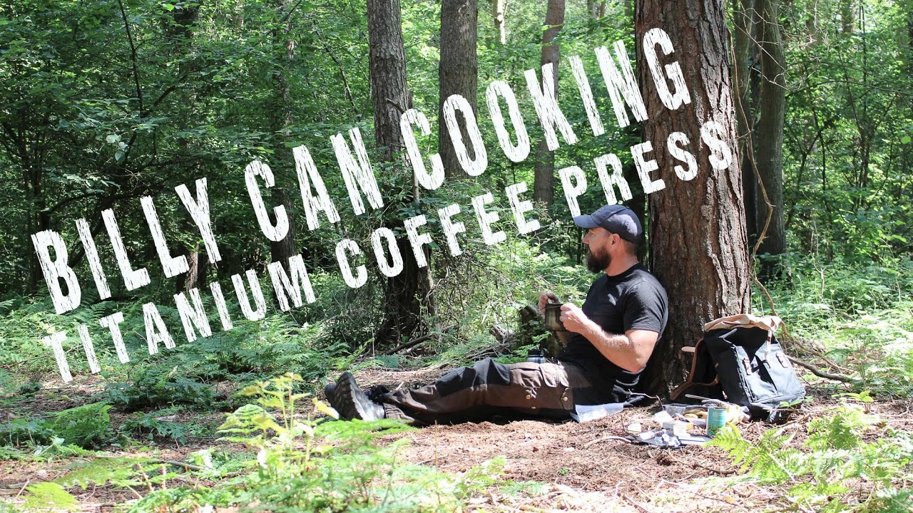 Billy Can Cooking #1 - Pea & Ham Soup - Bestargot Titanium Coffee Press ☕️