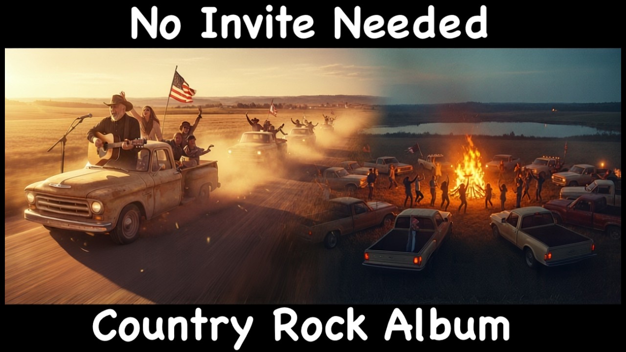 No Invite Needed, country rock album #CountryRock, #OutlawCountry, #CountryMusic