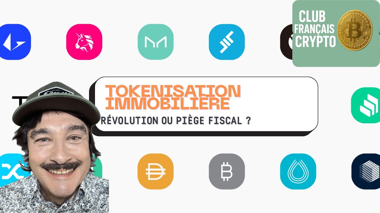 TOKENISATION IMMOBILI&Egrave;RE #blockchain #investissement