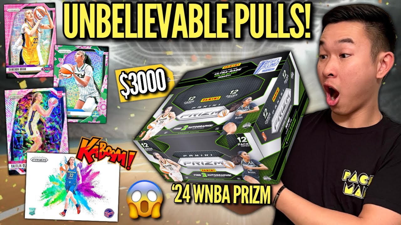 ONE OF MY BEST PULLS EVER (LOADED BOXES)! 😱🔥 2024 Panini Prizm WNBA Basketball FOTL Hobby Box Review
