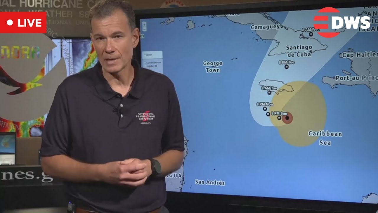 Live: Government Briefing: Jamaica Prepares for Hurricane Melissa Impact | DWS News | AL14