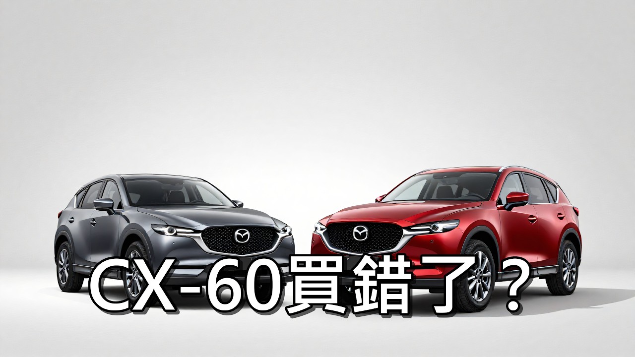 Mazda CX-60 2.5 AWD vs CX-5 2.0 十年總持有成本深度精算報告