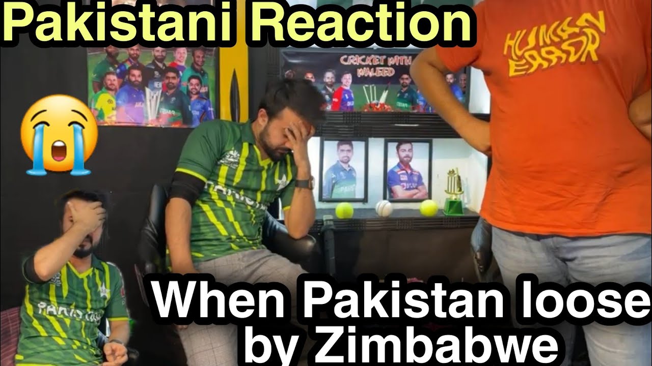 Pakistani Reaction when Pakistan loose by Zimbabwe | #cricket #pakistan |#pakvszim |