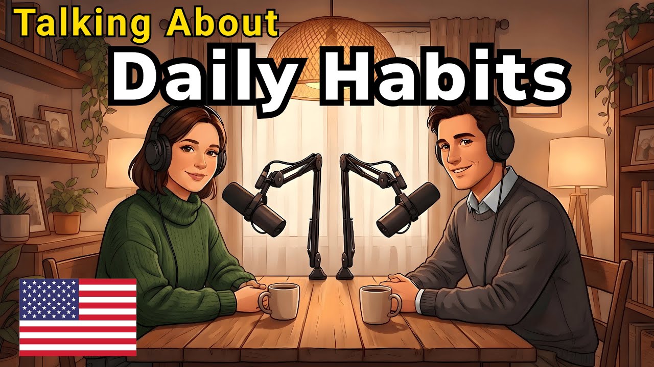 How to Talk About Daily Habits in English | English Podcast For Beginners