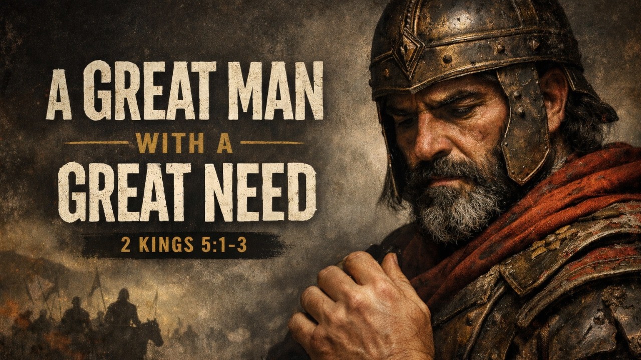 A Great Man with a Great Need | 2 Kings 5:1-3 | Sunday PM