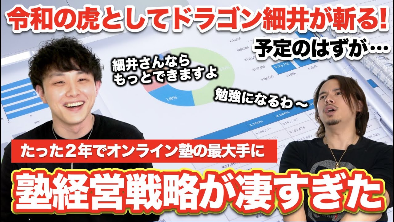 ドラゴン細井が新令和の虎を斬る！…つもりがまさかの結果に！？