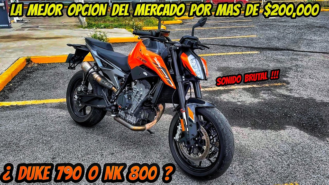 KTM DUKE 790 REVIEW A FONDO Y PRUEBA DE MANEJO🚀 ¿UNA VERDADERA NAKED?✅ SONIDO Y POTENCIA BRUTAL 😱