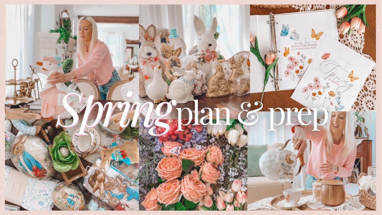 Spring Plan With Me | Preparing My Home for Spring Decorating & Easter