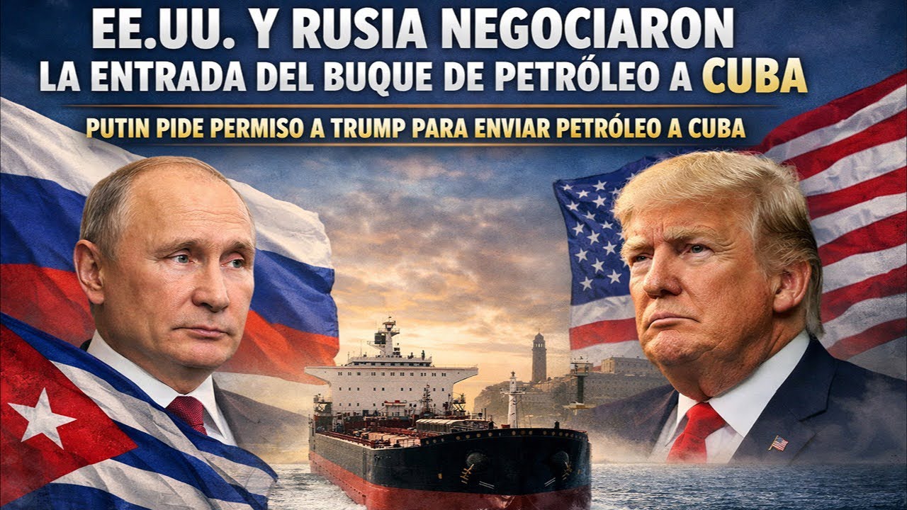 EE.UU. Y RUSIA NEGOCIARON LA ENTRADA DEL BUQUE DE PETR&Oacute;LEO A CUBA📍ALAIN PAPARAZZI