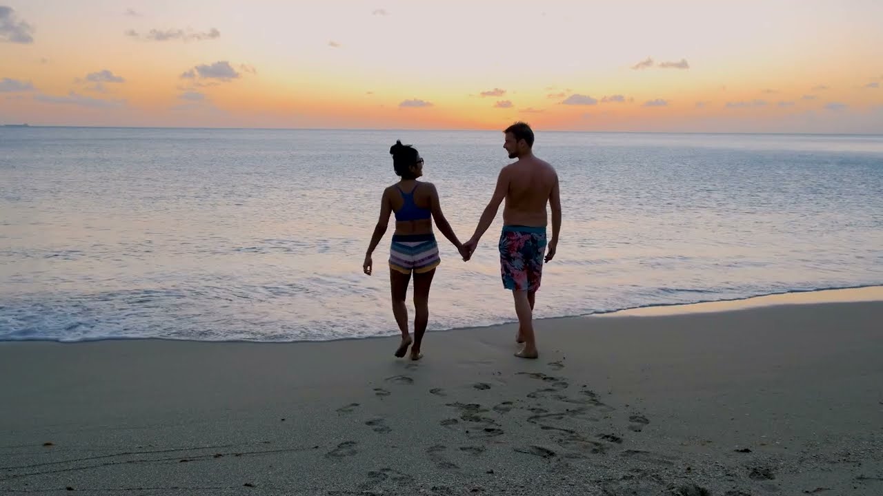 Tourists Caught on Video Engaging in Public Nudity on Saint Lucia Beach.(February 12th 2025)