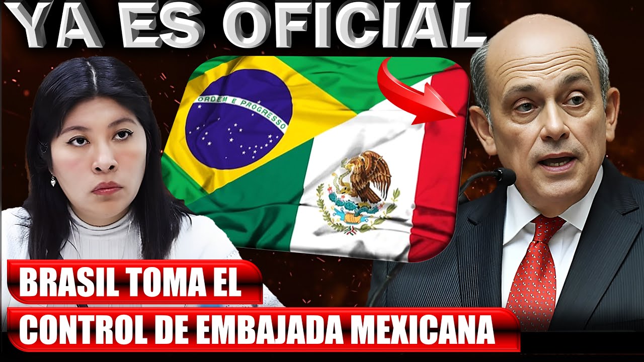 CANCILLER HUGO DE ZELA OFICIALIZÓ QUE EL CONTROL DE LA EMBAJADA DE MEXICO ESTÁ EN MANOS DE BRASIL