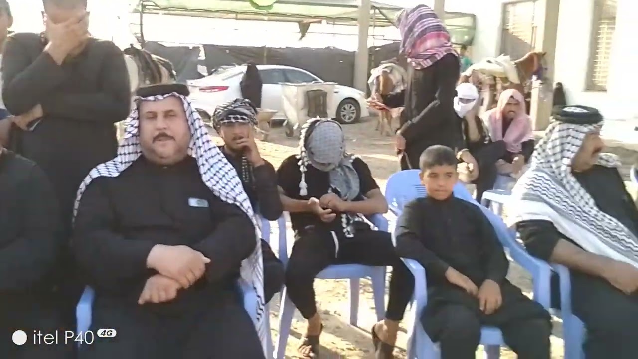 نعي حزين الملا كريم السعيدي  تشابيه دور السيده رقيه ع  موكب ميثم التمار   قضاء الدوايه
