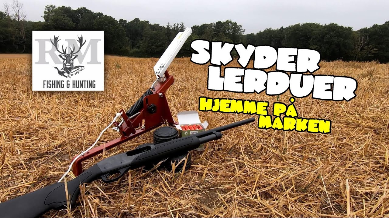 Skyder lerduer hjemme på marken | Billig lerduekaster
