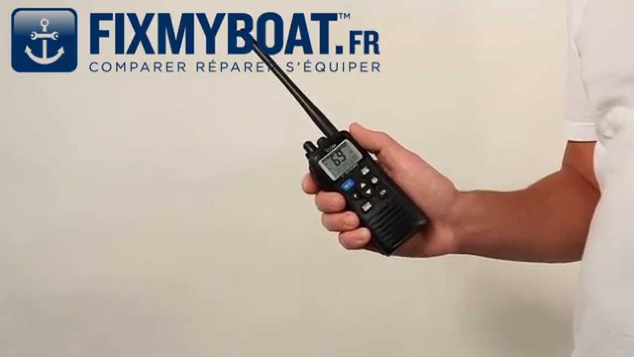 Icom ICM73 Plus : une VHF portable avec enregistreur