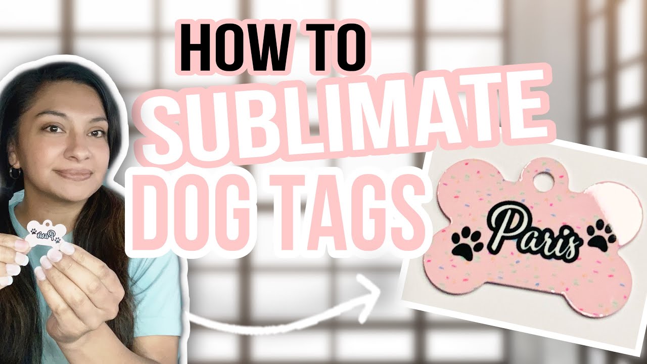 HOW TO SUBLIMATE A DOG TAG 🐶 Easy Tutorial | Epson ET-15000