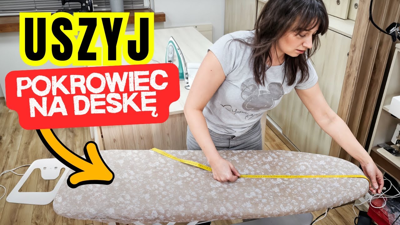 Szybki sposób na czystą deskę do prasowania.