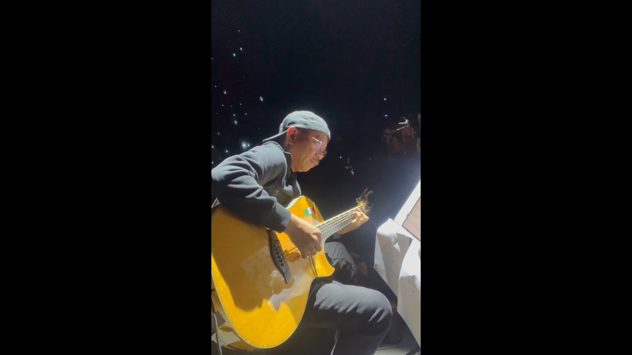 Behind the scene w/ Nina (Soul Siren) Ric Mercado on Guitar