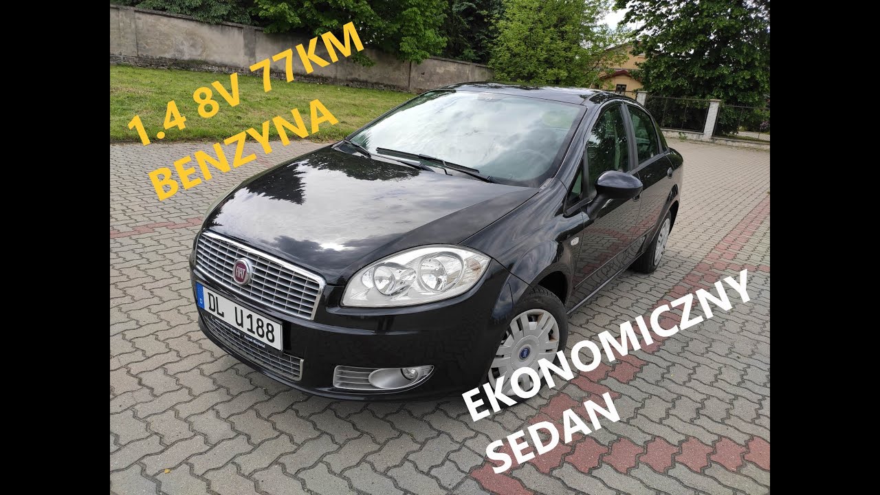 FIAT LINEA 1.4 8V 77KM BENZYNA @mavcarautasprowadzane