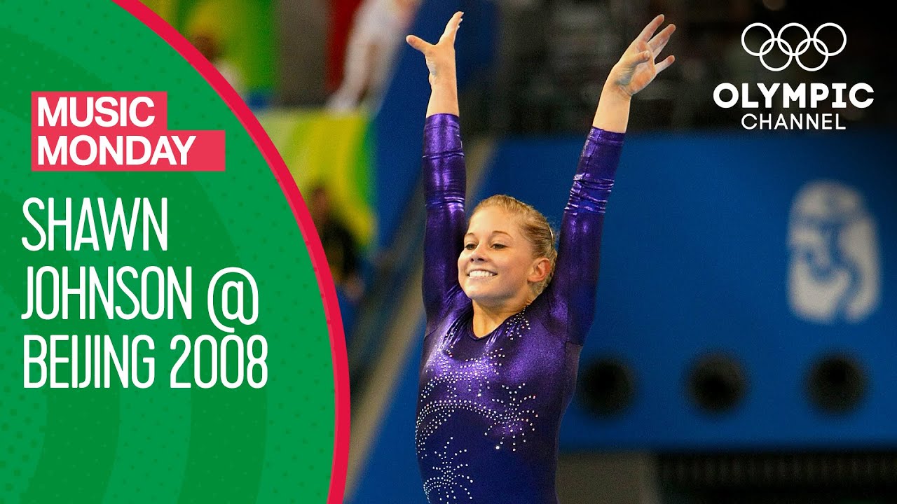 Shawn Johnson's Silver Medal Floor Routine to 'August Rush' at Beijing 2008 | Music Monday
