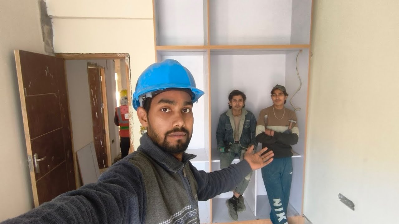 Modular wardrobe installation Part-2