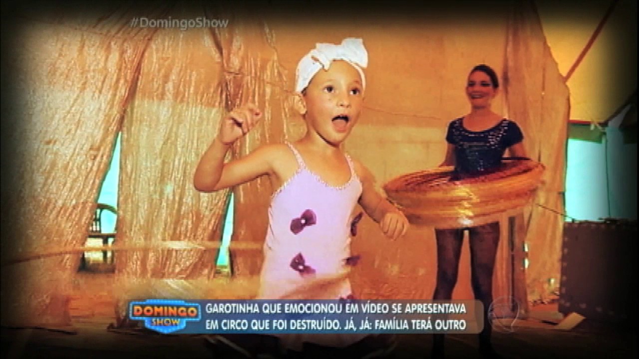 Geraldo Luis visita fam&iacute;lia que perdeu um circo durante uma tempestade