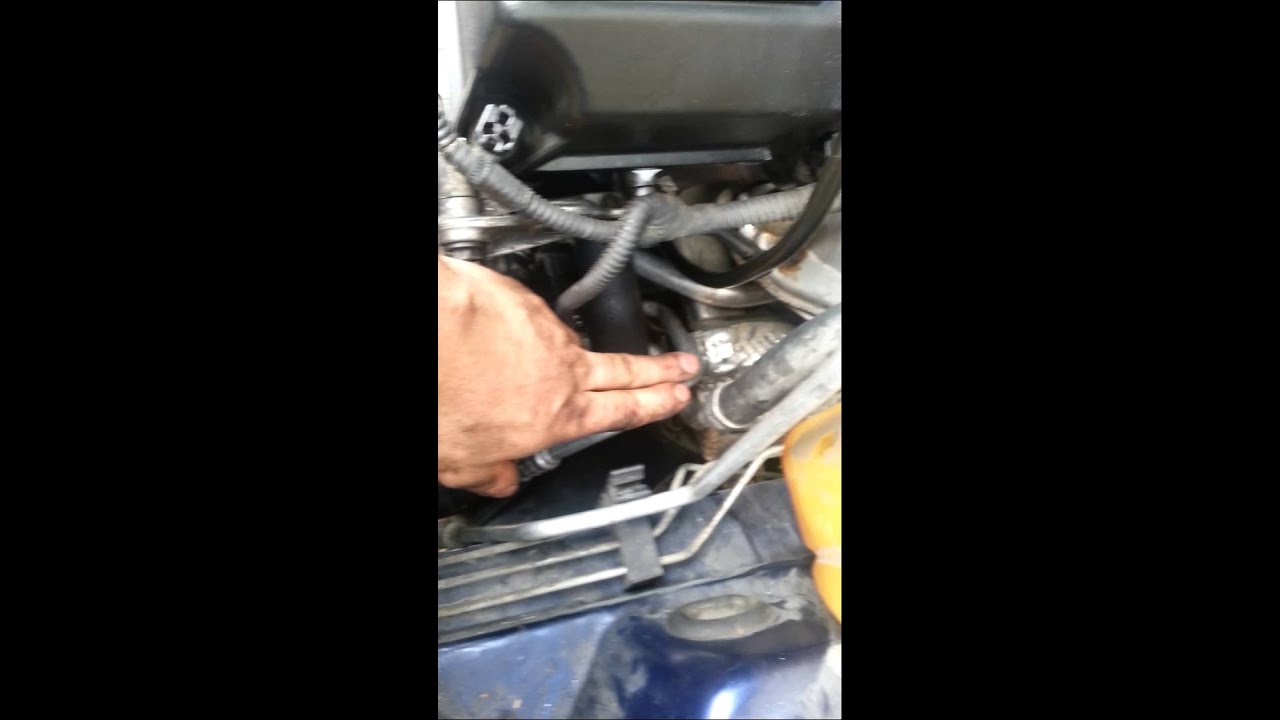 05 chrysler 300 2.7L thermostat location