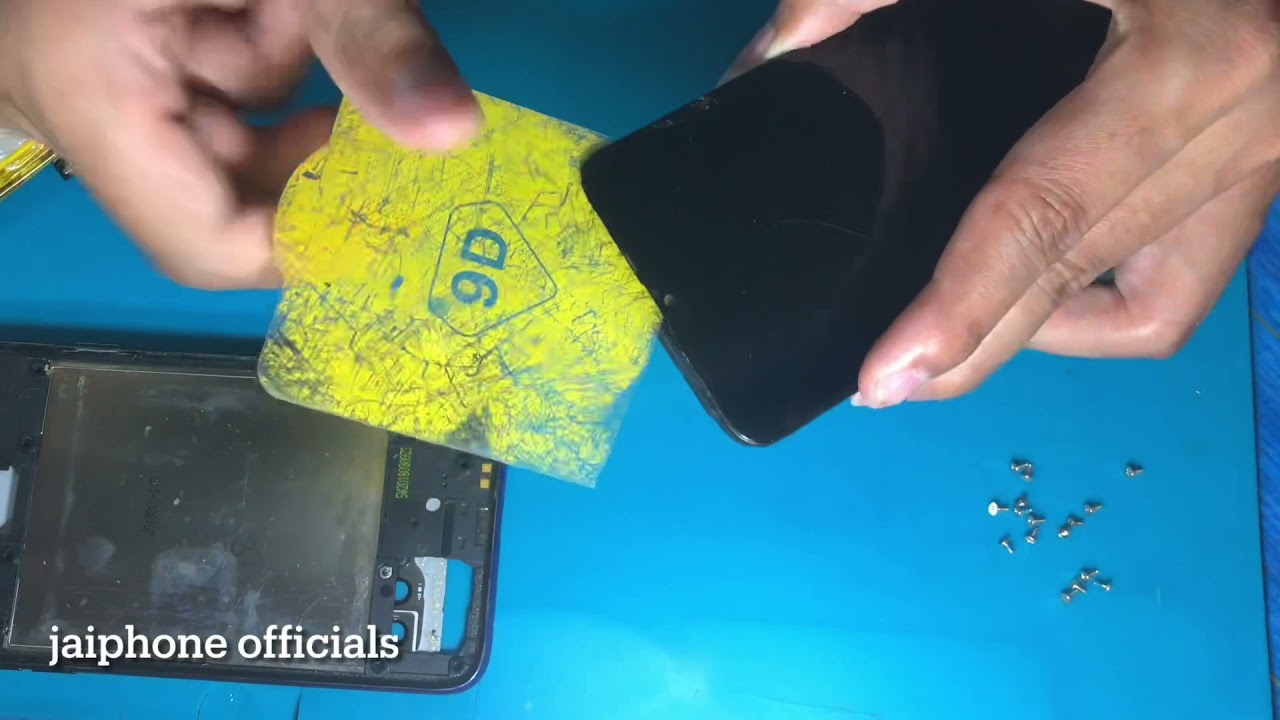 របៀបដូរអេក្រង់ Oppo F9/How to change LCD Oppo F9
