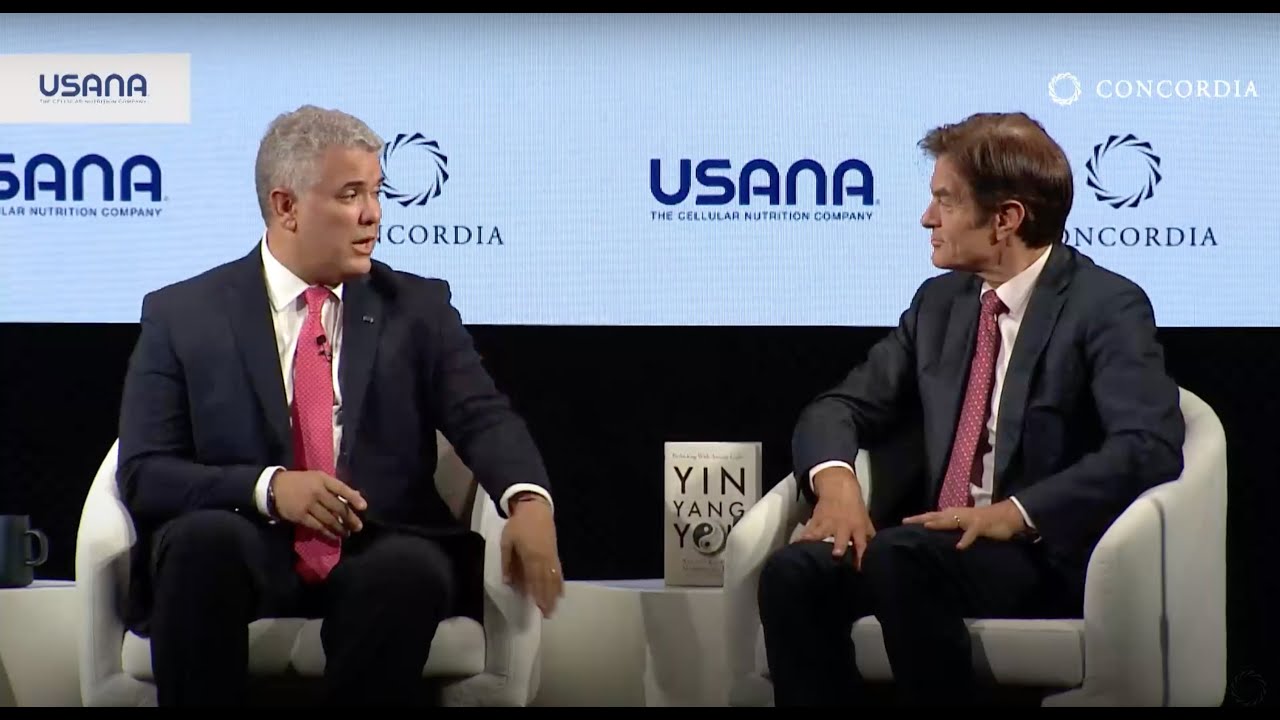 Interview with Dr. Mehmet Oz & Colombian President Iván Duque Márquez | 2021 Concordia Annual Summit