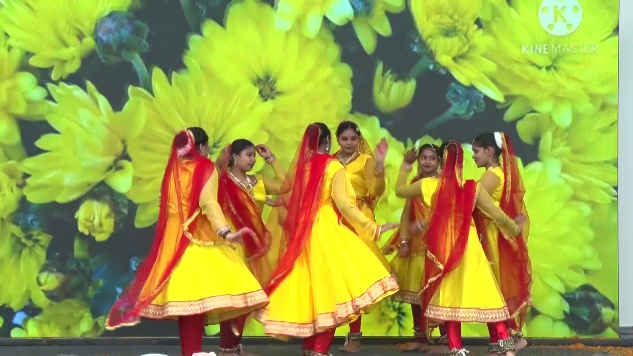 Ritu Basant Ki Dance | Inauguration Ceremony | Seth Anandram Jaipuria School Lucknow