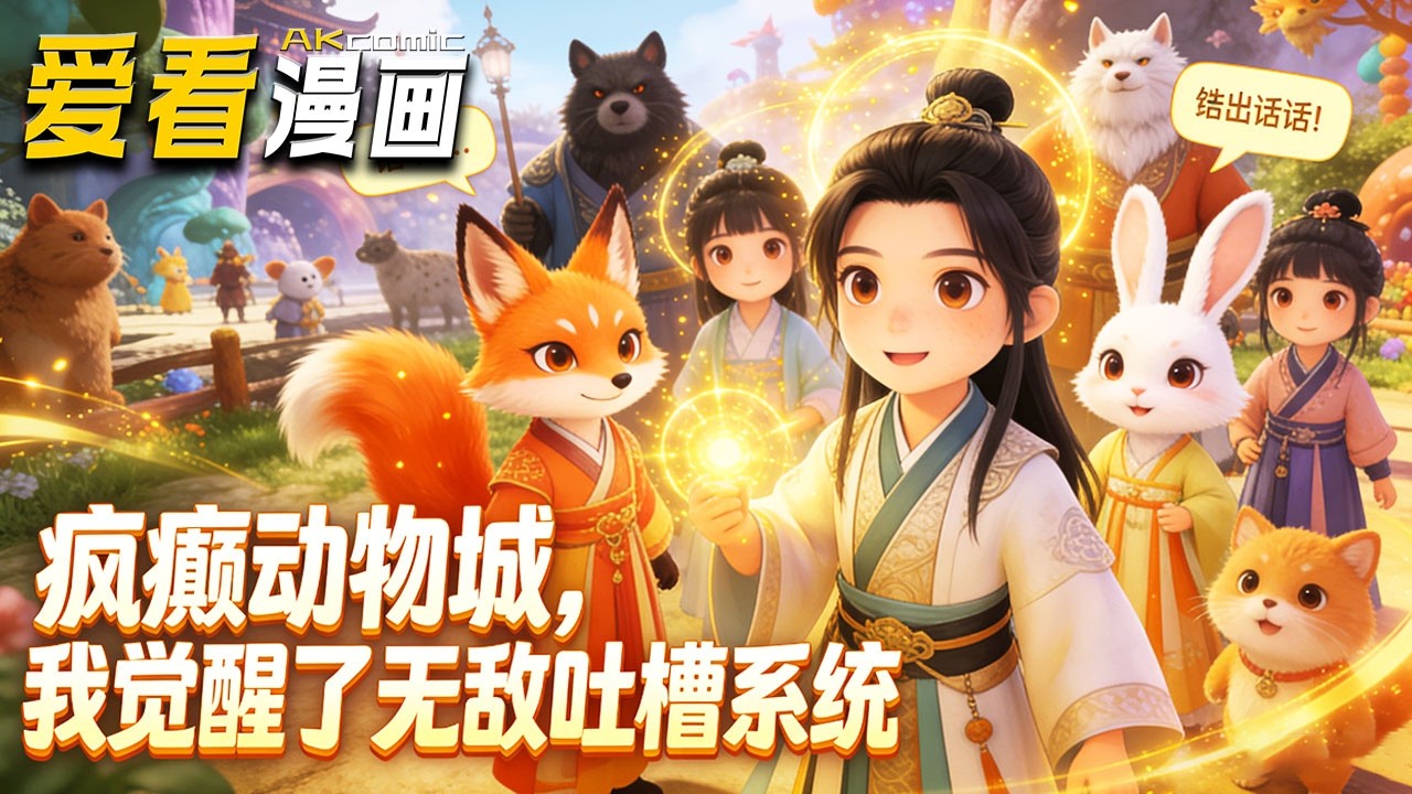 🔥【全新动漫来袭】《疯癫动物城，我觉醒了无敌吐槽系统》 练气期躺平三百年，差评改造万物，随手一改便碾压幽罗殿众高手！#animation #anime #爱看漫画 #动画