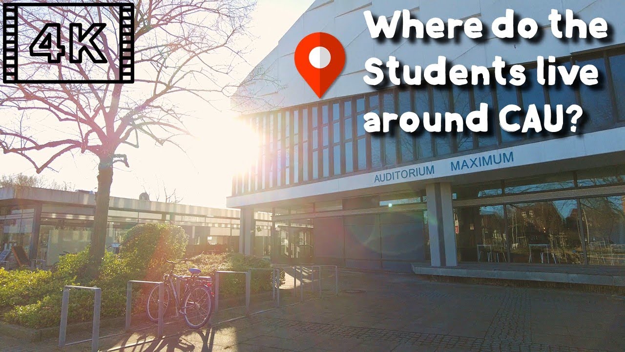 Walk in Kiel 🇩🇪 | 2022 | 4K&middot;60p | CAU Kiel University