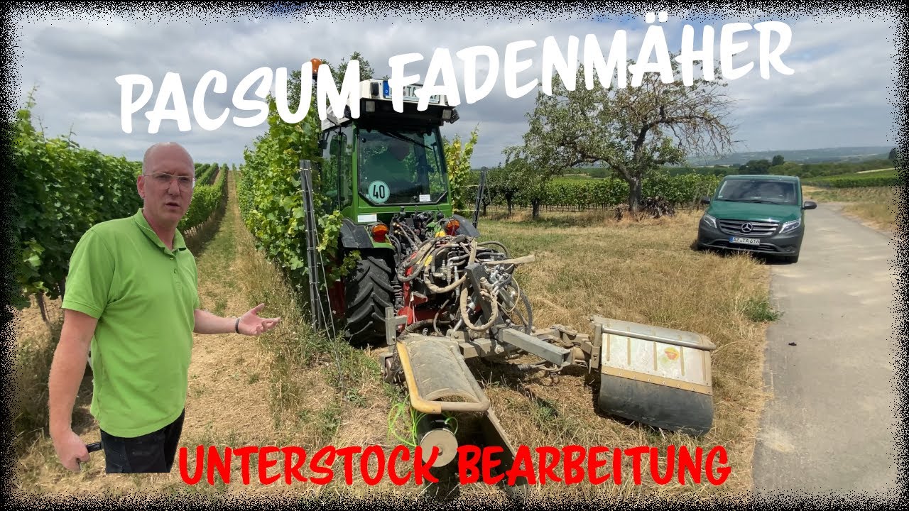 Weingut Adam - Unterstock Bearbeitung | Fadenmäher PacSum (2T) Battistotti