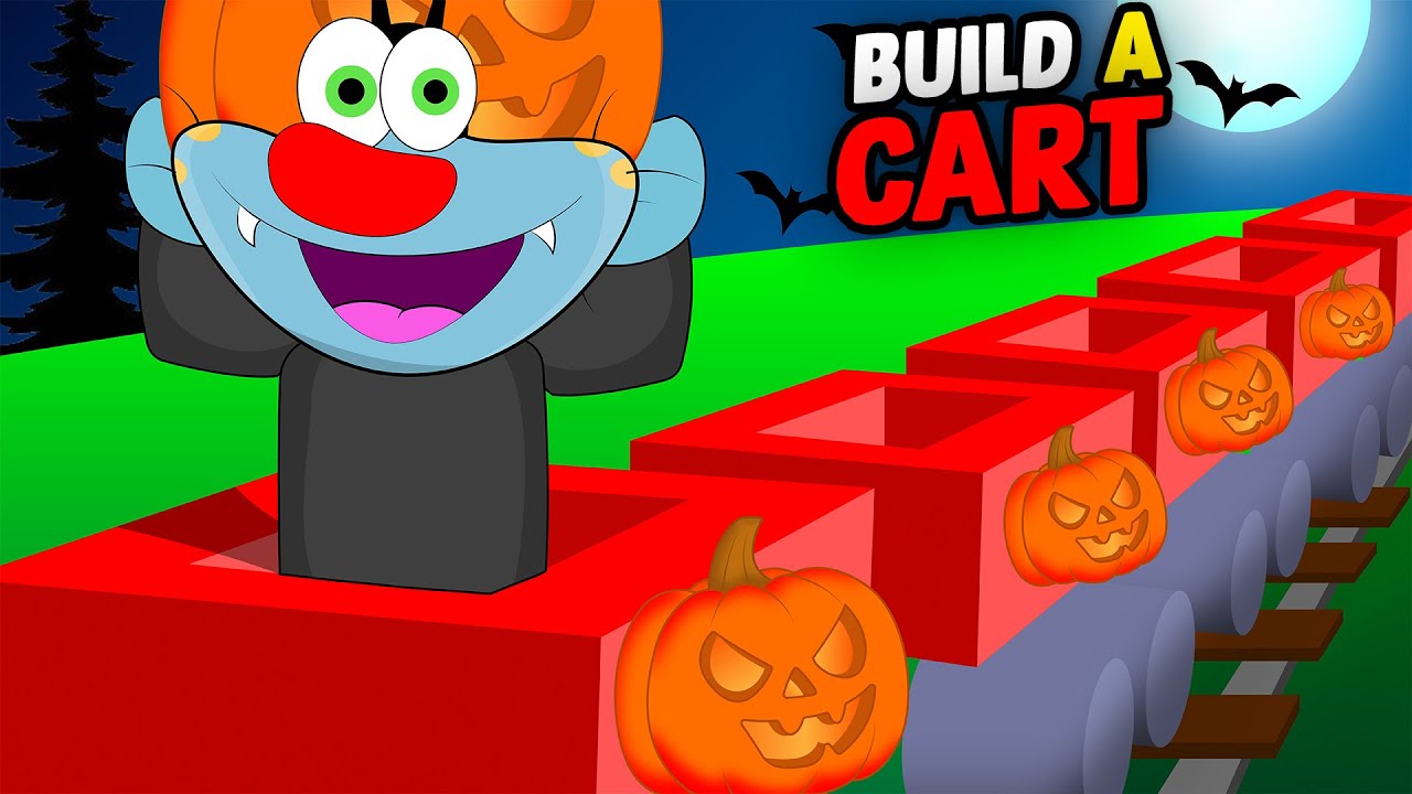 Roblox Build A Cart Ride FUNNY MOMENTS ft.Oggy Trolling