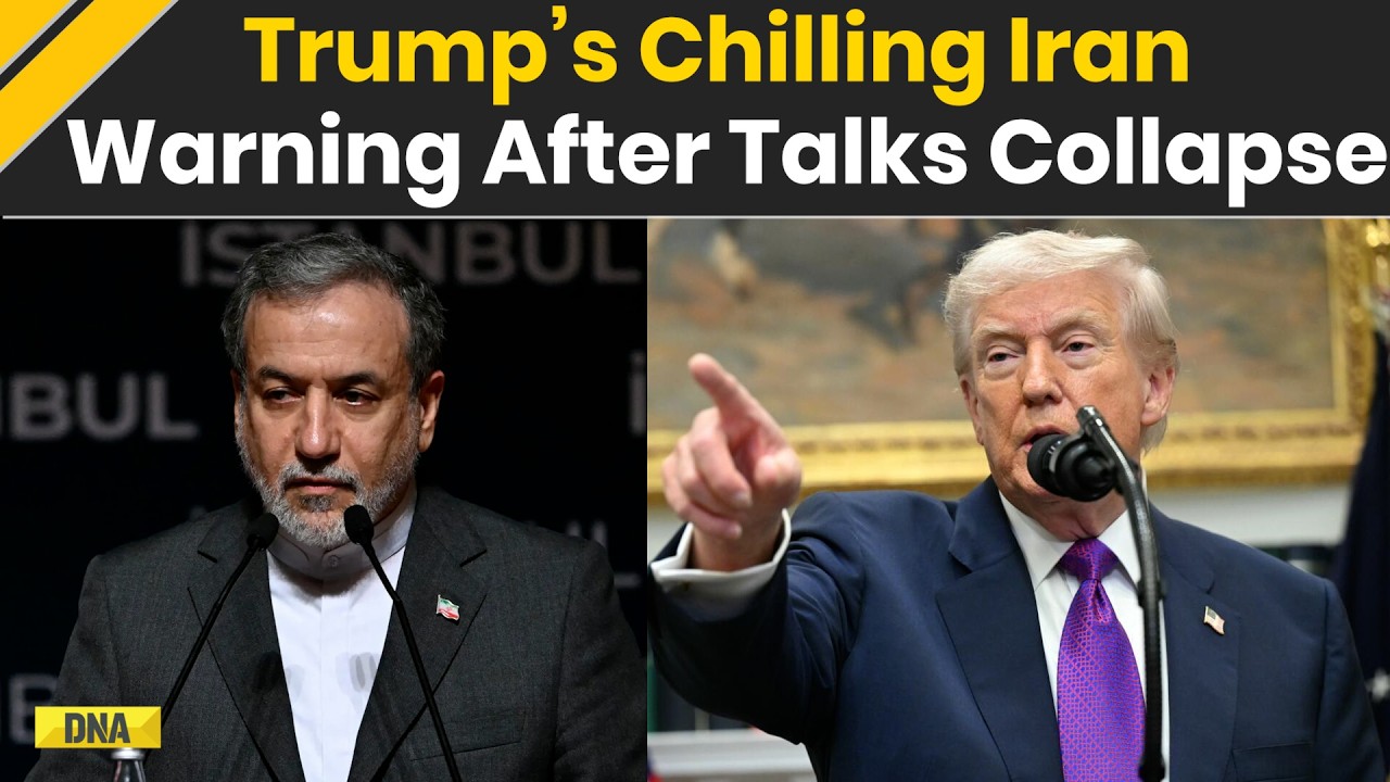 Iran Israel War: &lsquo;We Will Finish What&rsquo;s Left of Iran,&rsquo; Trump Warns After Talks Fail | US Iran War