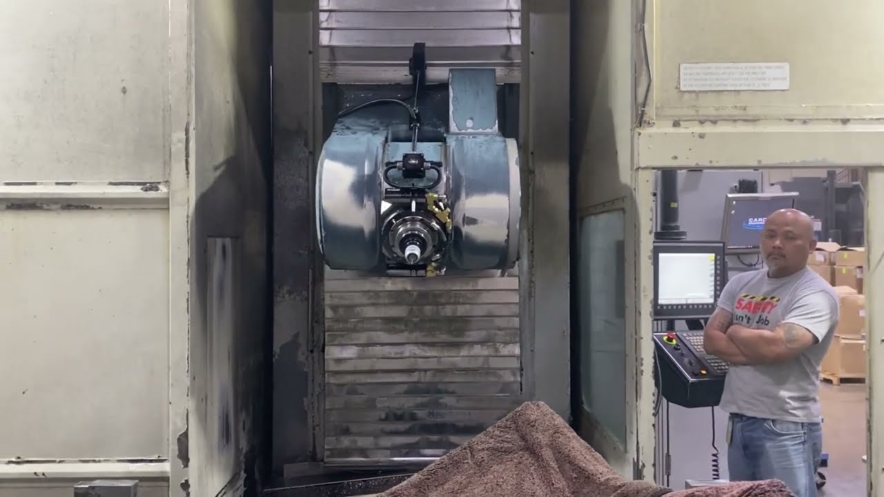 Parpas THS 120 Tilt 5-Axis CNC Vertical Machining Center