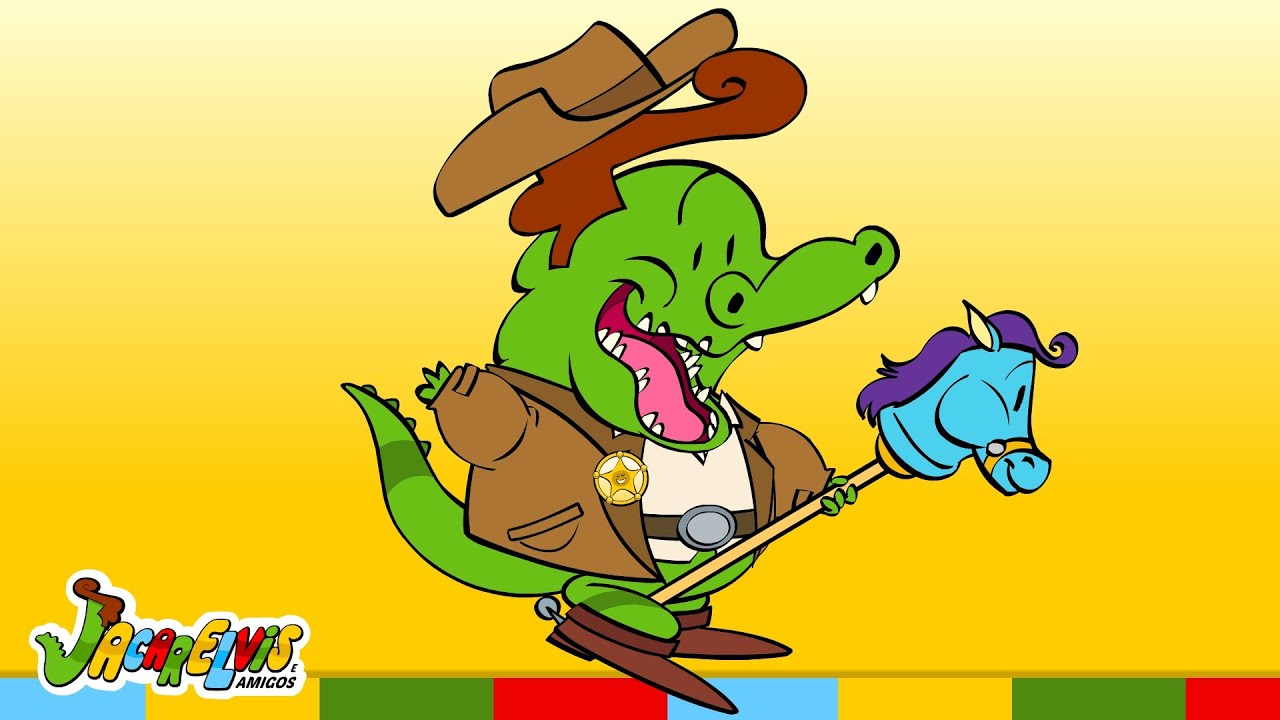Música Infantil PALAVRAS VOU USAR + vários desenhos do Jacarelvis