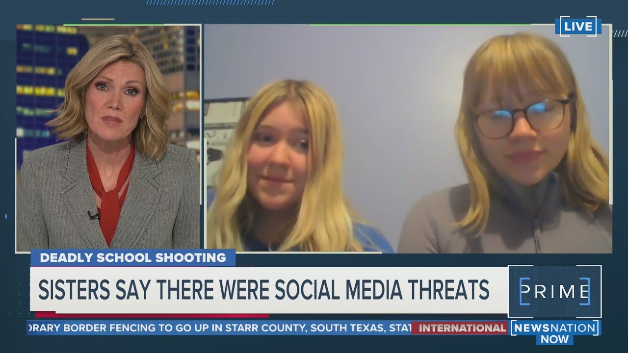Sisters report social media threats before school shooting | NewsNation Prime
