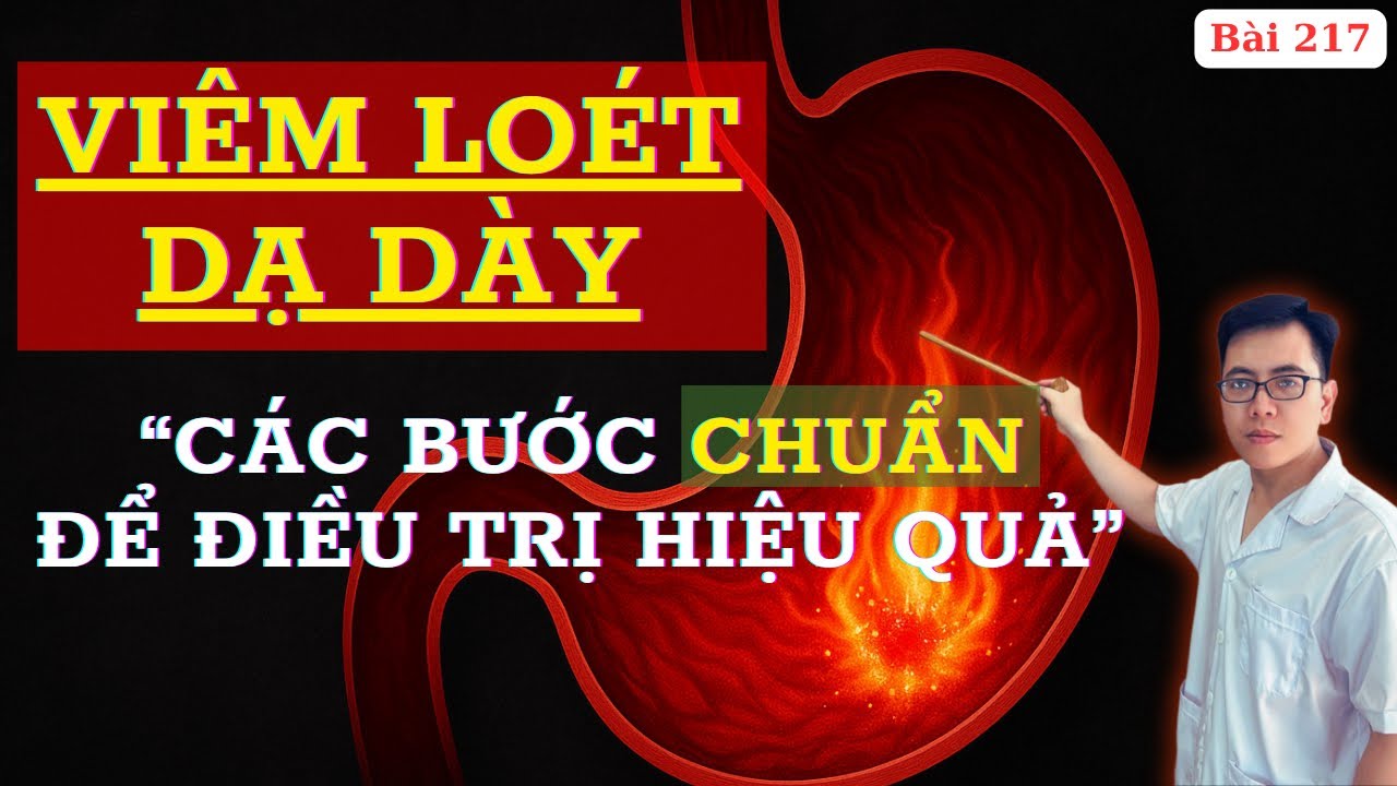 ĐIỀU TRỊ VIÊM LOÉT DẠ DÀY - Nguyên nhân, cách nhận biết và giải pháp khắc phục tự nhiên