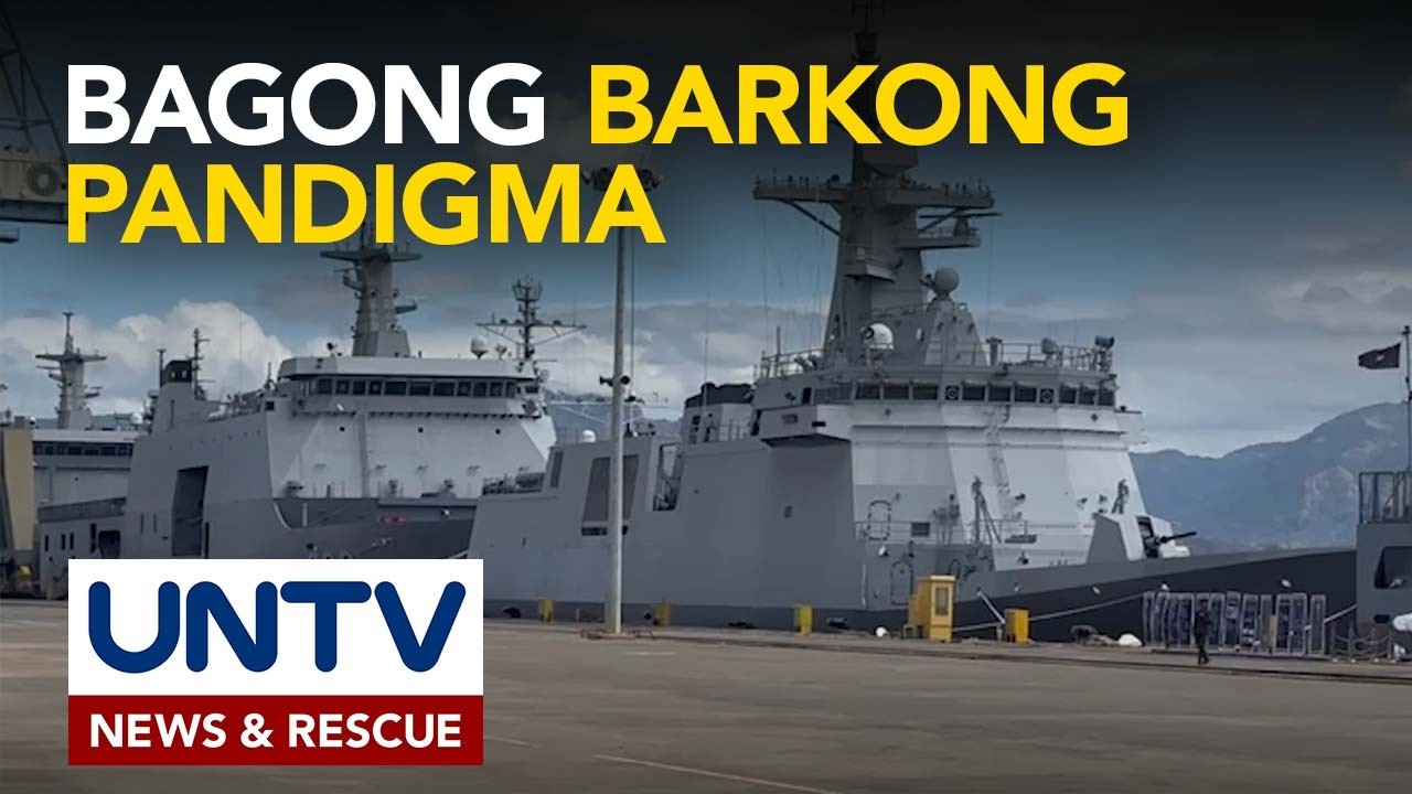 Dalawang bagong barkong pandigma ng Philippine Navy, pormal nang naisama sa active fleet