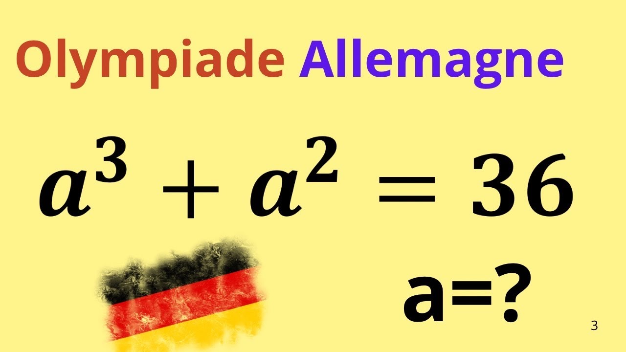 Olympiade :  Allemagne 
