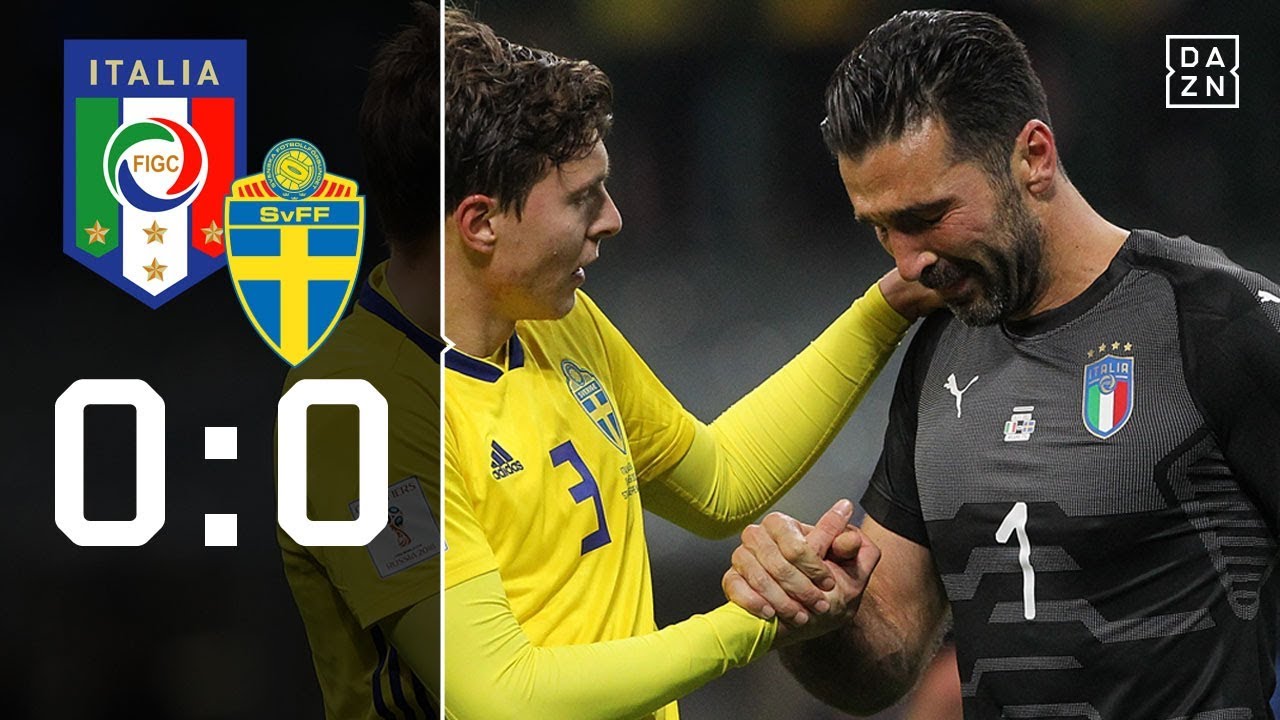 Sensation! Italien verpasst die WM: Italien - Schweden 0:0 | Highlights | WM-Quali | DAZN