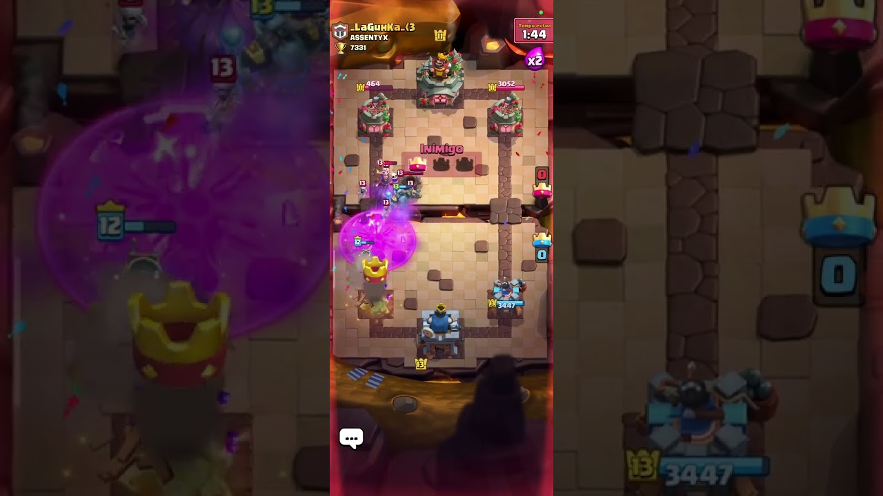 Clash Royale. Partidas casuais p/5