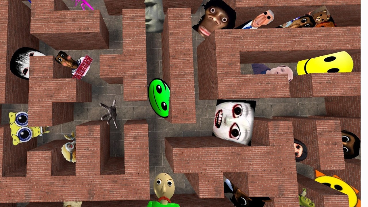 Fire In The Hole Aheno Auughh And Cute Obunga Family Hand Nextbot Gmod #nextbot #Glzzabgmod