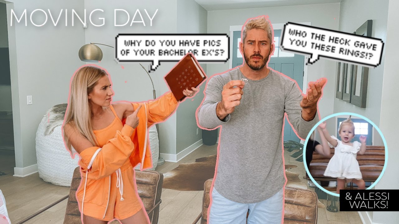 AWKWARD MOVING DAY - *PLUS ALESSI WALKS FOR THE FIRST TIME*