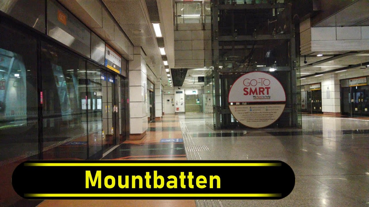 MRT Station Mountbatten - Singapore 🇸🇬 - Walkthrough 🚶