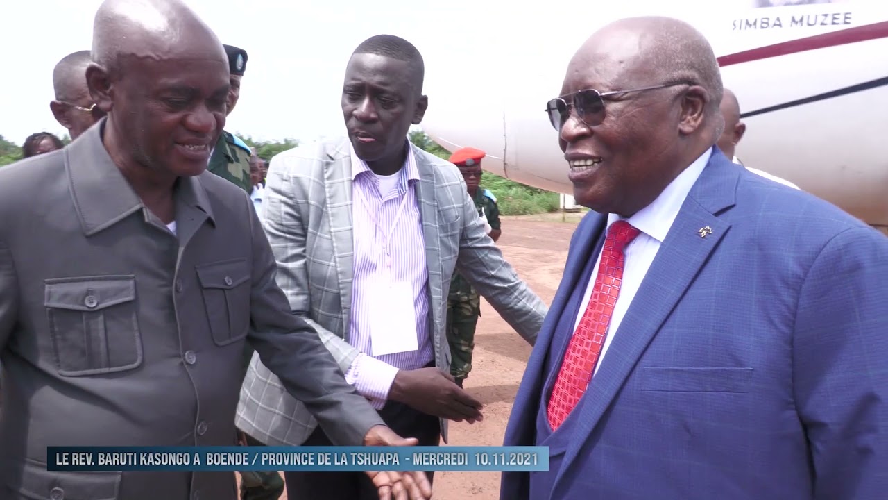 ARRIVEE DU REV. BARUTI KASONGO A BOENDE