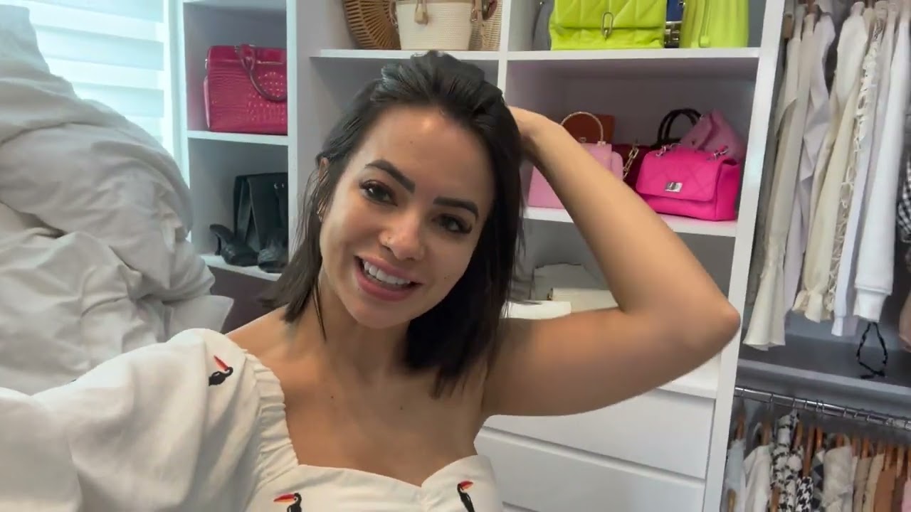 ORGANIZANDO MEU ARMÁRIO + tour pelo CLOSET 💗✨| Arrumando e DESAPEGANDO de Roupas que NÃO uso mais!!