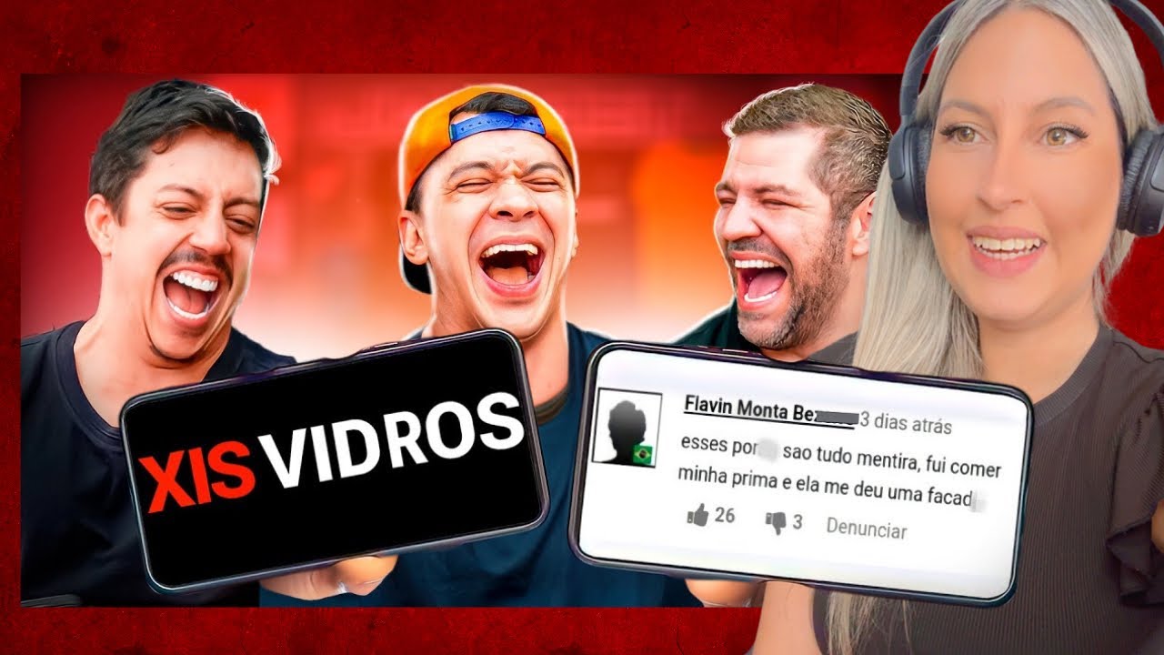 REACT CANAL CANALHA: 3 HUMORISTAS LENDO COMENTÁRIOS DE UM SITE AÍ...
