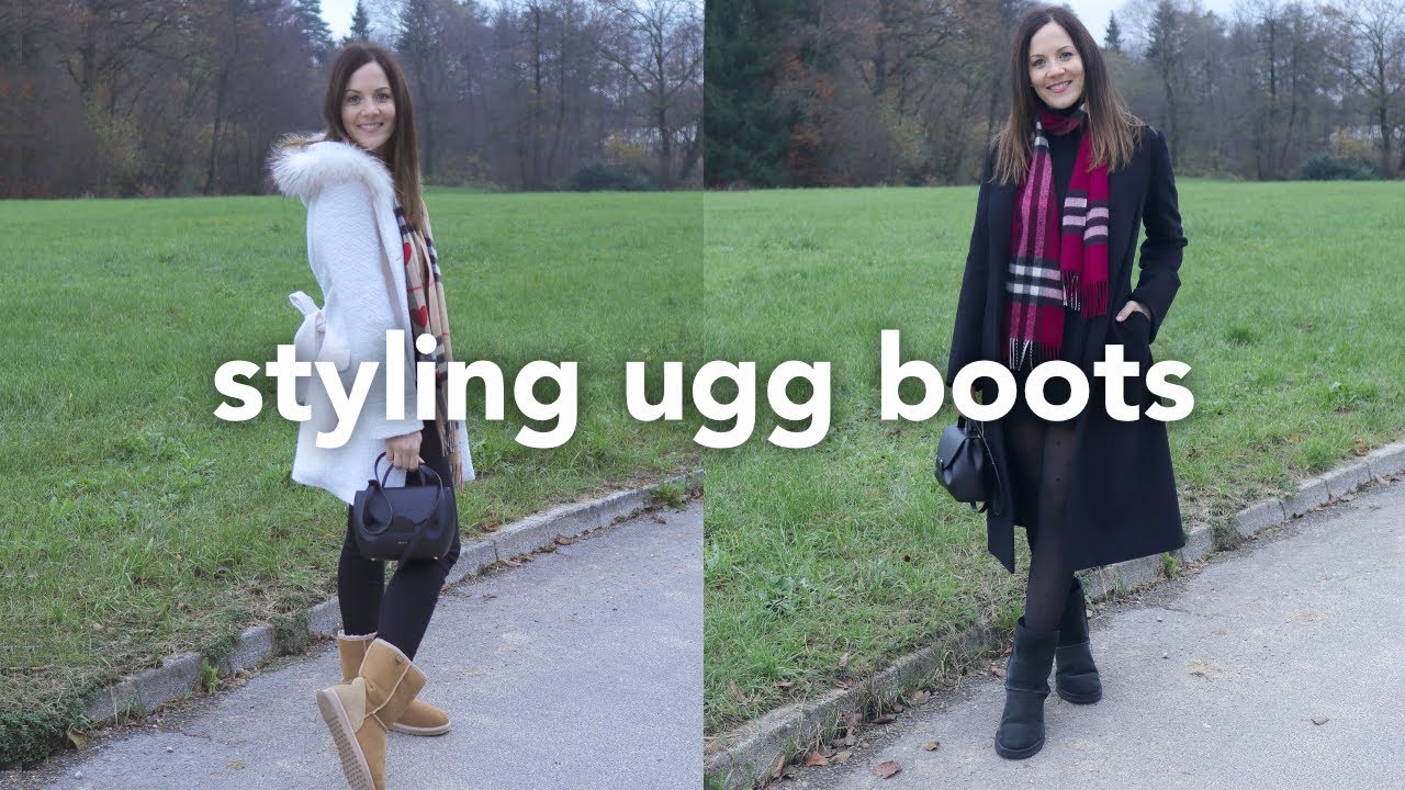 How To Style Tan & Black UGG Boots (15 Stylish Outfit Ideas)