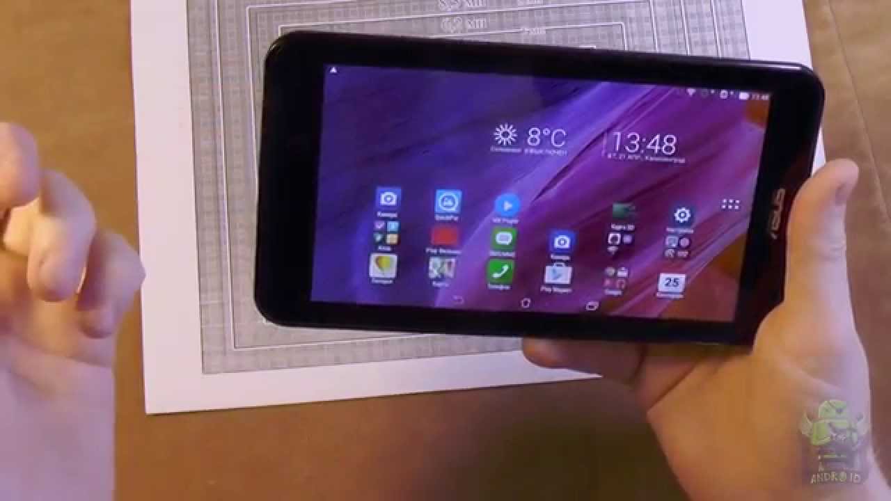 ASUS Fonepad 7 FE170CG обзор самого дешевого планшета от топового производителя